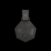 Dual US Warriors: Two-Sided Pendant