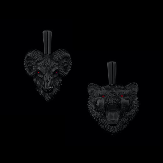 Fear US Duo: Bear + Ram Pendants