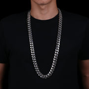 Necklace Stainless Steel Miami Cuban Link Chain United Se7en